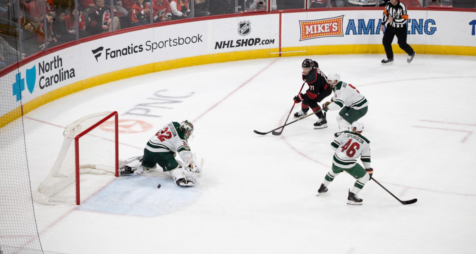 Bussi shines with first career shutout in Canes’ win over Flames – Technician