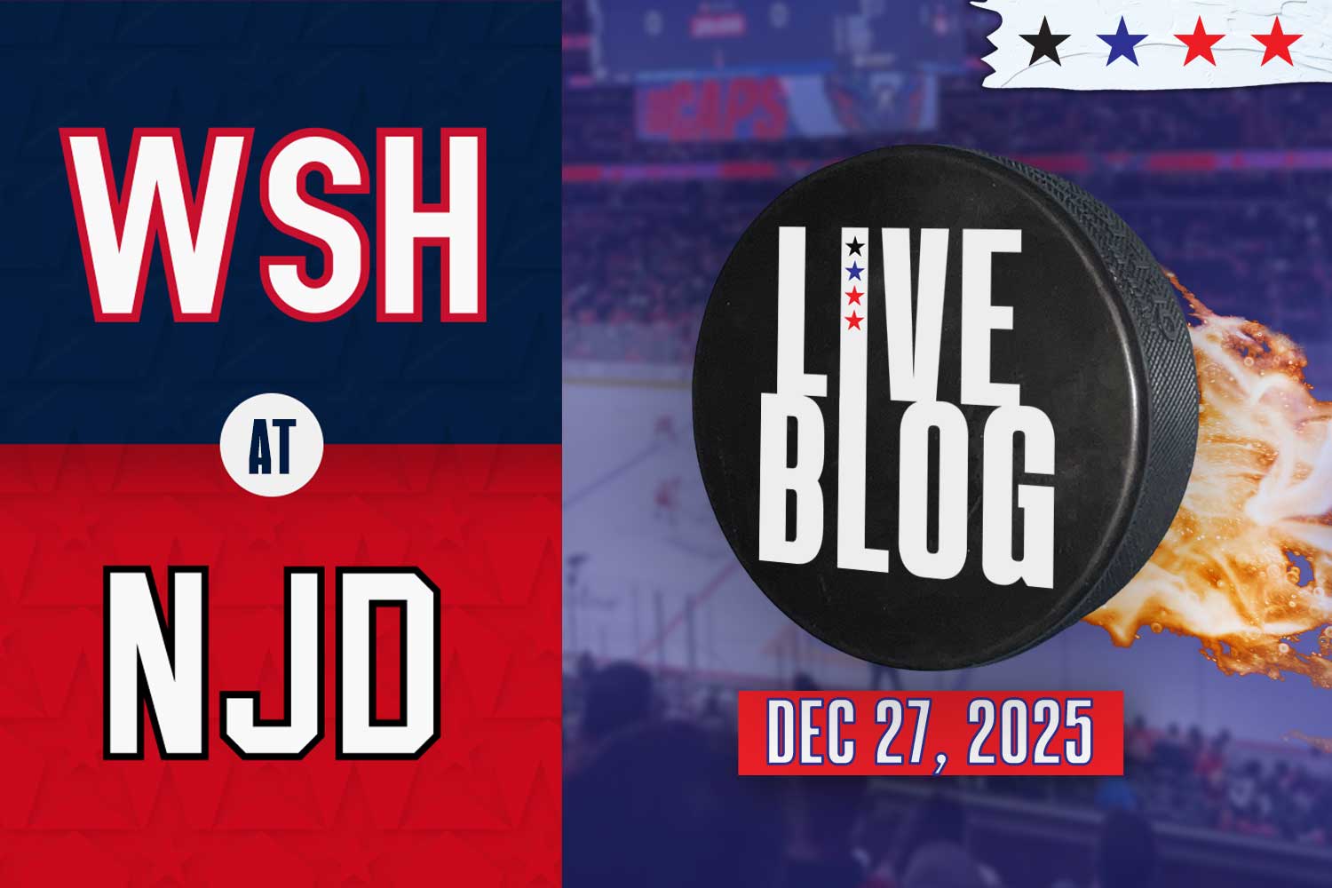 Washington Capitals vs New Jersey Devils live blog