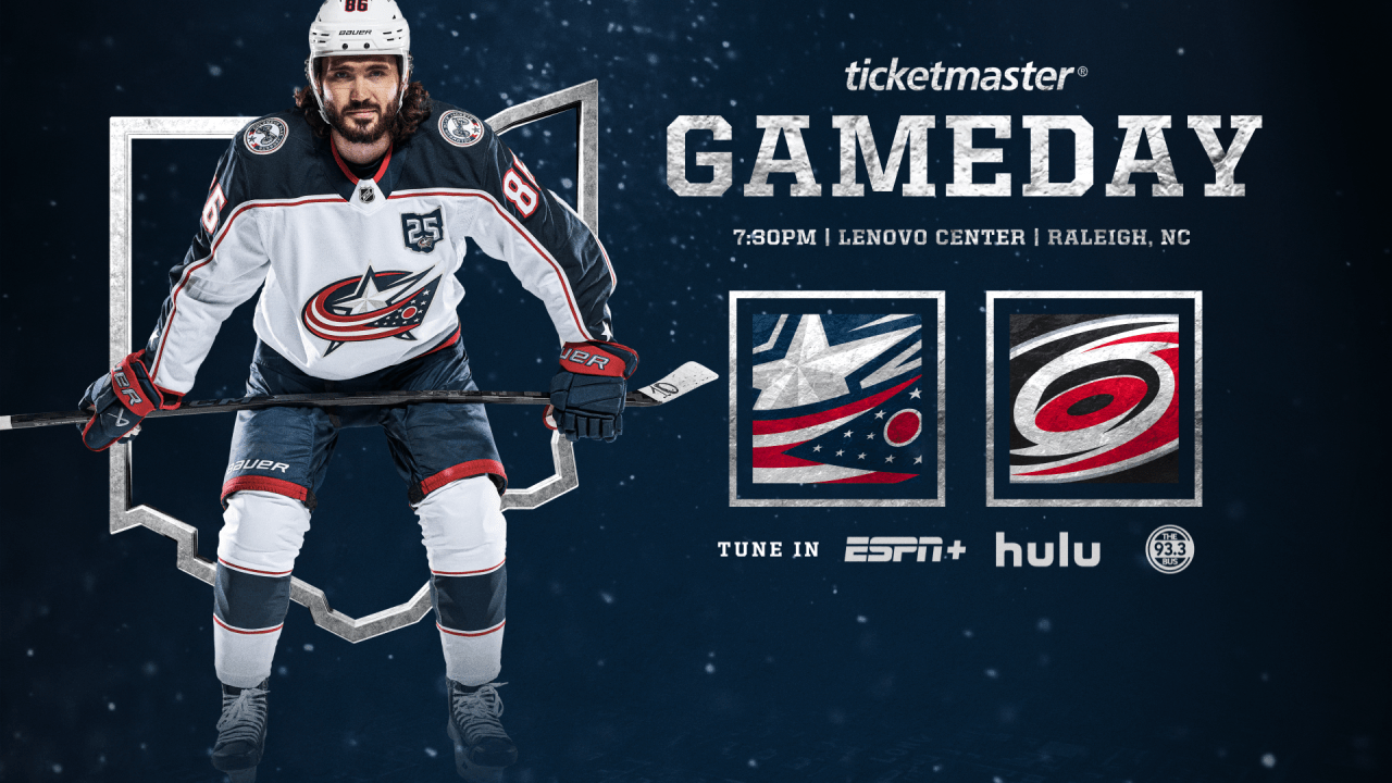PREVIEW: Blue Jackets finish road trip at Carolina