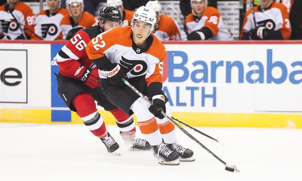 Flyers Grades: Denver Barkey Stands Out in NHL Debut, Team Blows Late-Game Lead