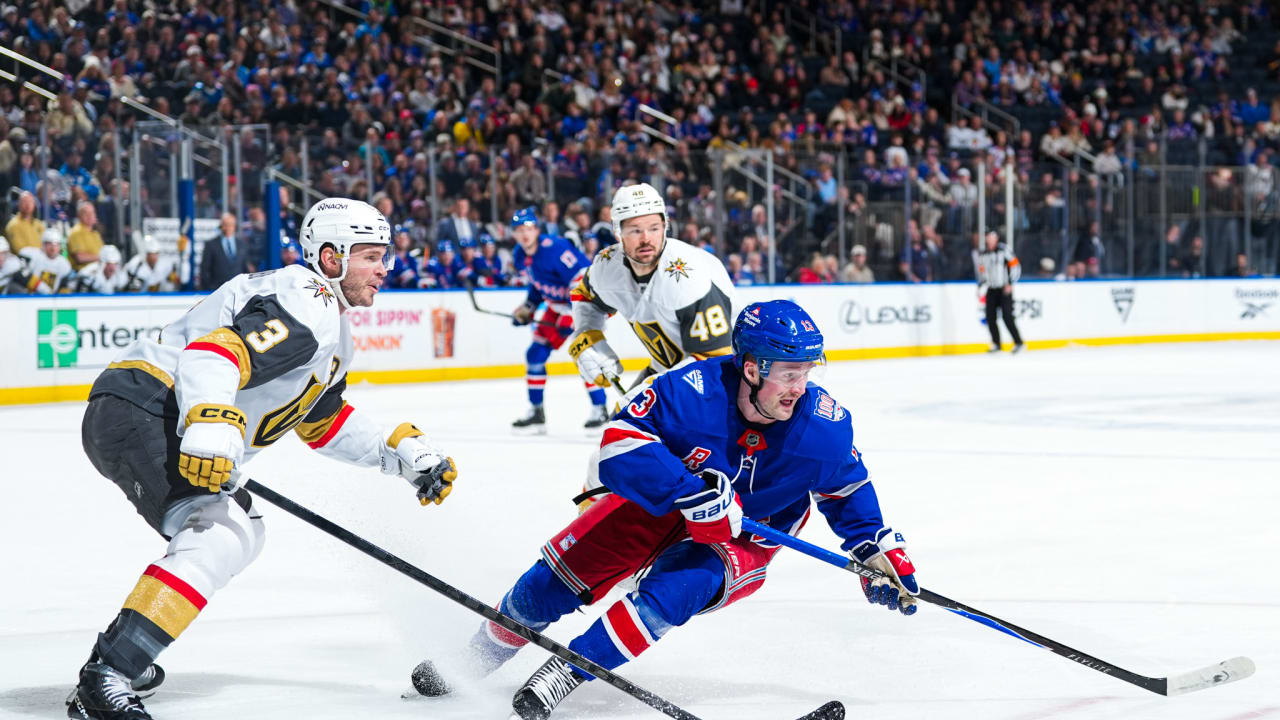 Rangers vs. Golden Knights: Postgame Notes