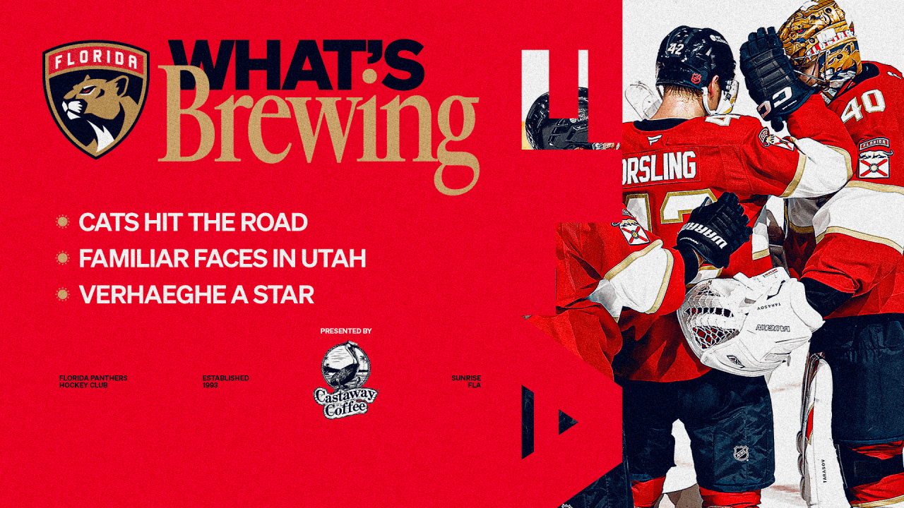 What’s Brewing: Panthers hit the road after big weekend in Sunrise