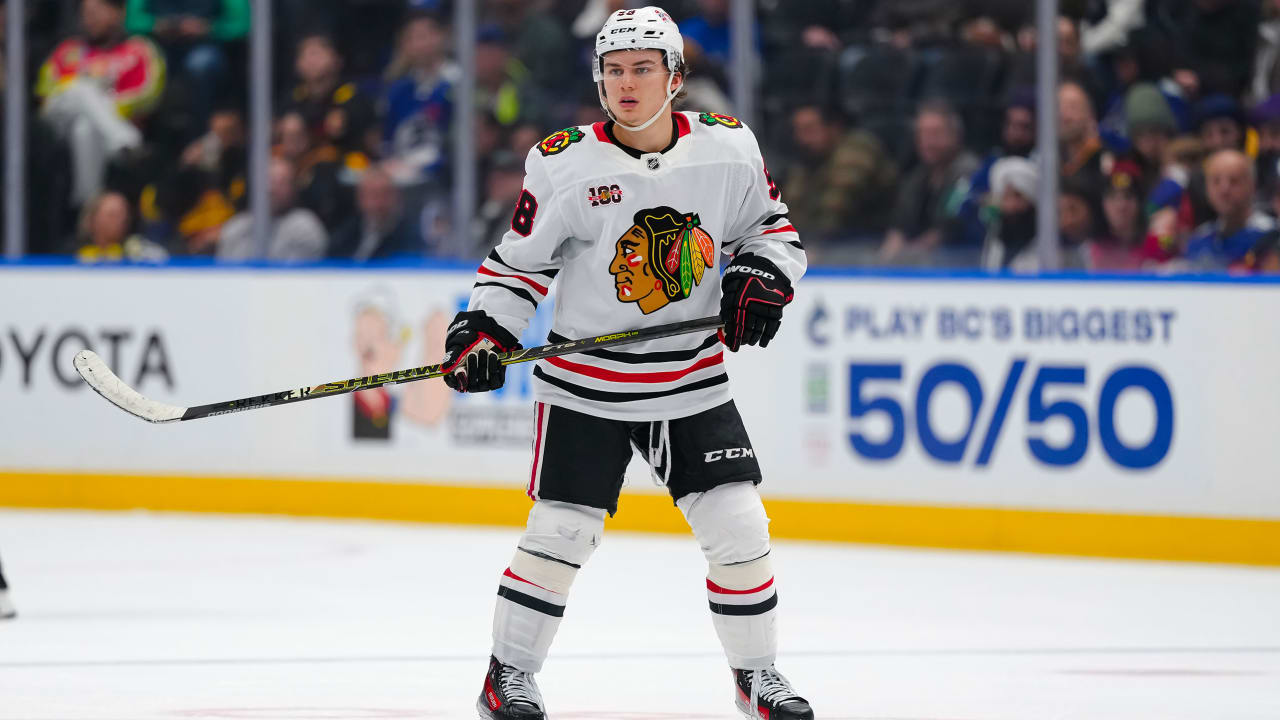 Bedard has taken ‘massive step forward’ this season, Blackhawks GM says