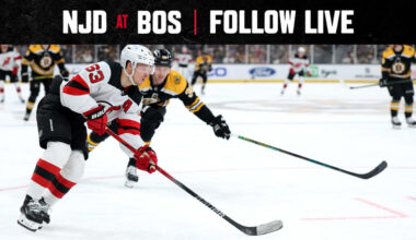LIVE UPDATES: Devils 1, Bruins 1