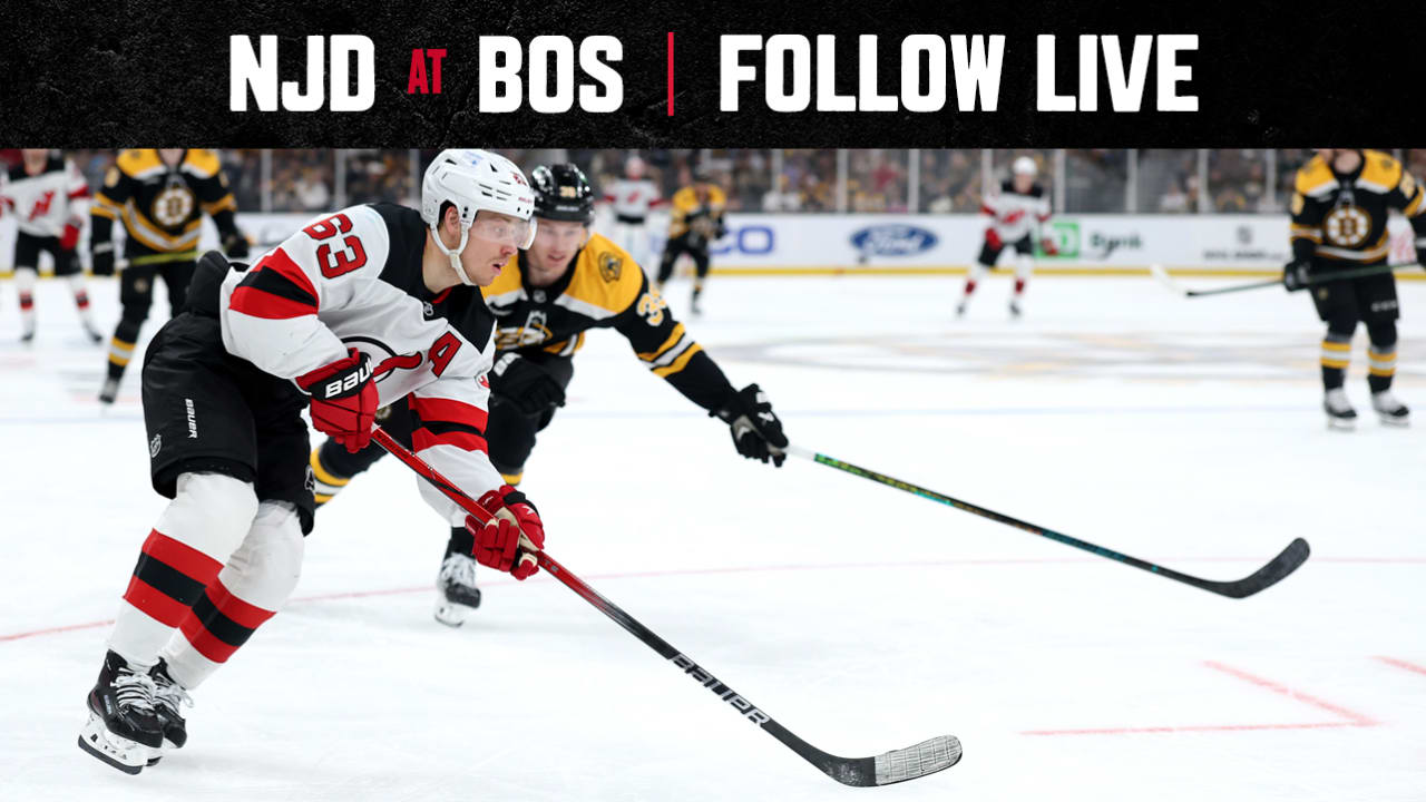 LIVE UPDATES: Devils 1, Bruins 1