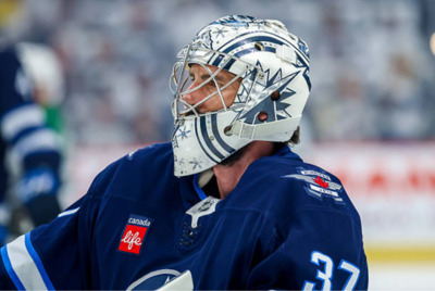 NHL Player Status: Connor Hellebuyck seen for the first time with the Winnipeg Jets after knee surgery