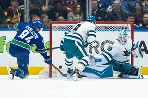 canucks vs sharks