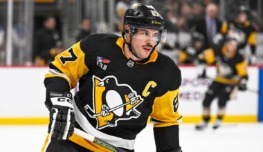 Crosby passes Lemieux for most points in Penguins history