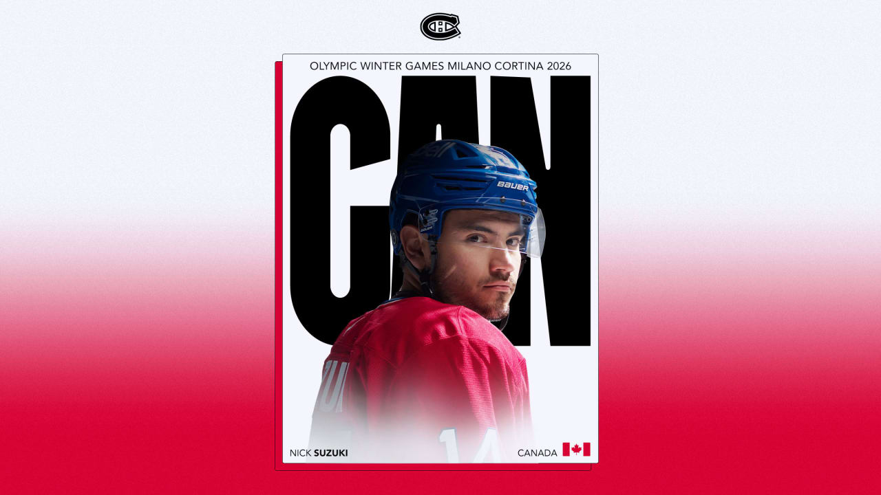 Nick Suzuki named to Team Canada Olympic roster