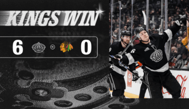 RECAP: Kings 6, Blackhawks 0, 12/6