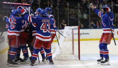 Gavrikov scores in OT, Rangers rally to top Stars
