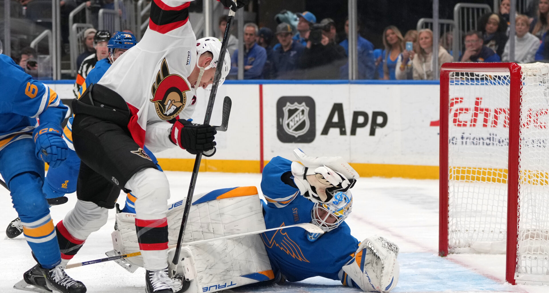 Blues’ goalie Binnington focused on his game with Olympic selection looming