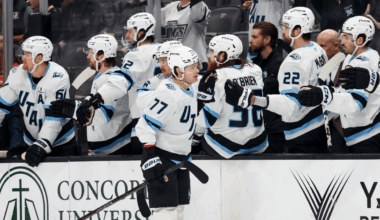 Peterka has 4 points, Mammoth score 7 in shutout of Ducks