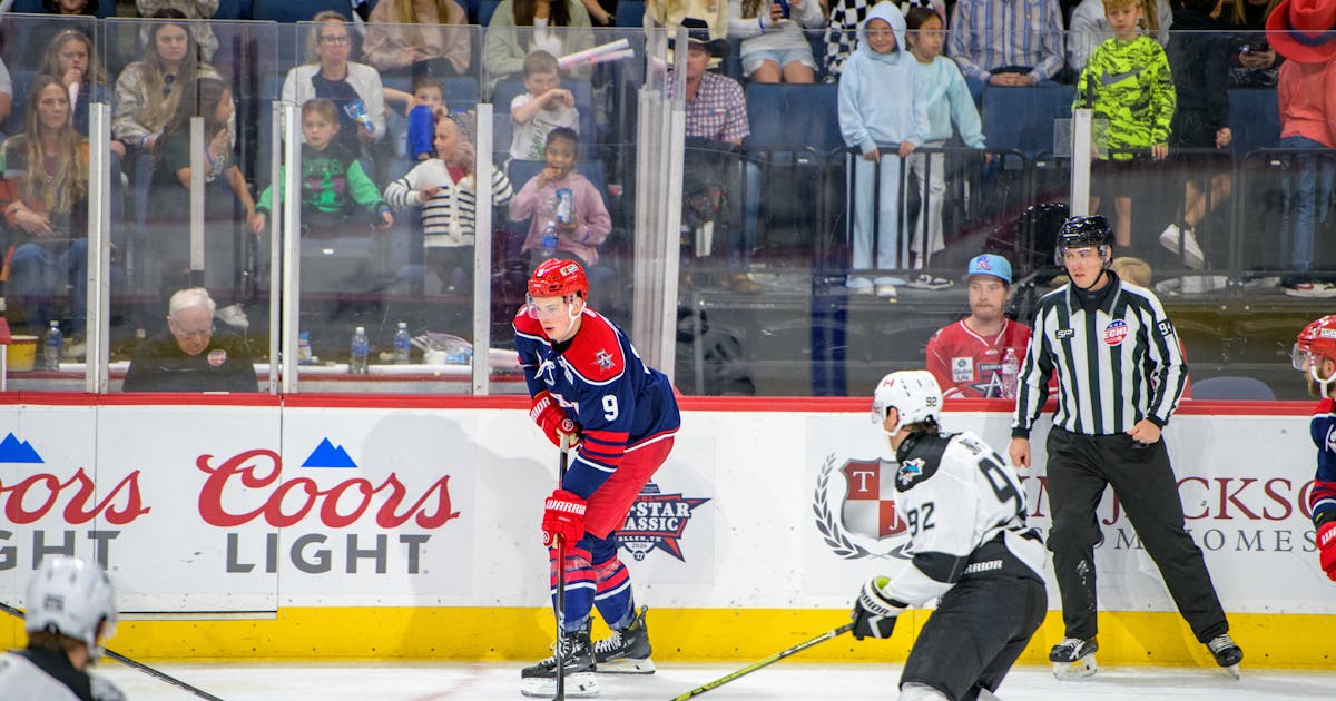Allen Americans | Americans at Wichita Tonight Postponed