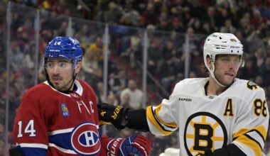 David Pastrnak Calls Bruins-Canadiens Game 'Must-Win'