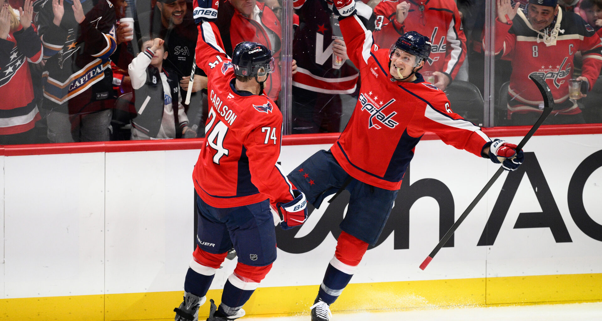 Capitals' Team Canada hopefuls Thompson and Chychrun shine in a win over Maple Leafs