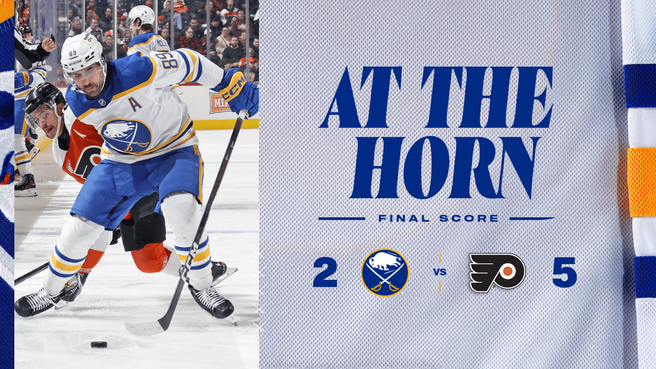 At the Horn | Flyers 5 - Sabres 2