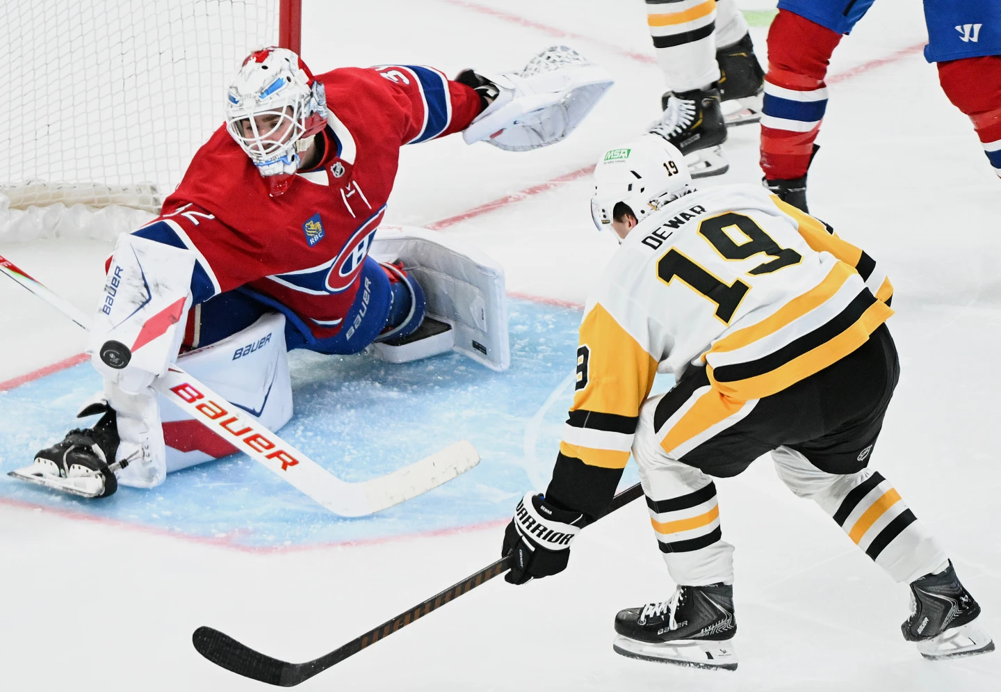 Jacob Fowler has 1st NHL shutout, Canadiens send Penguins to 8th straight loss with 4-0 win