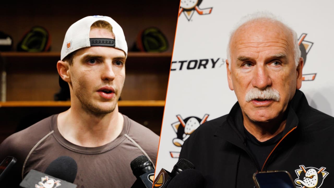 Morning Skate 12.22.25: Interviews | Anaheim Ducks