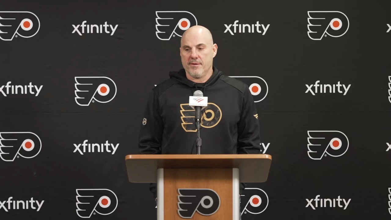12/22 Pregame: Tocchet | Philadelphia Flyers