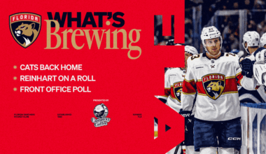 What’s Brewing: Panthers back home; Vote in front office poll