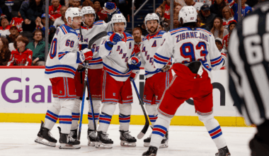 Rangers score 5 straight goals in 3rd period, rally past Capitals