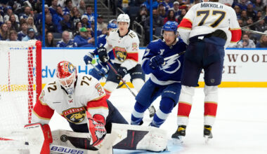 Sam Reinhart scores twice to lead Panthers over Lightning 5-2
