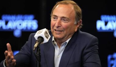Gary Bettman discusses salary cap, expansion, and NHL’s future at UMass