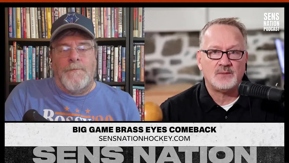 After Lars Eller Injury, Senators Recall Belleville Forward To Finish Road Trip