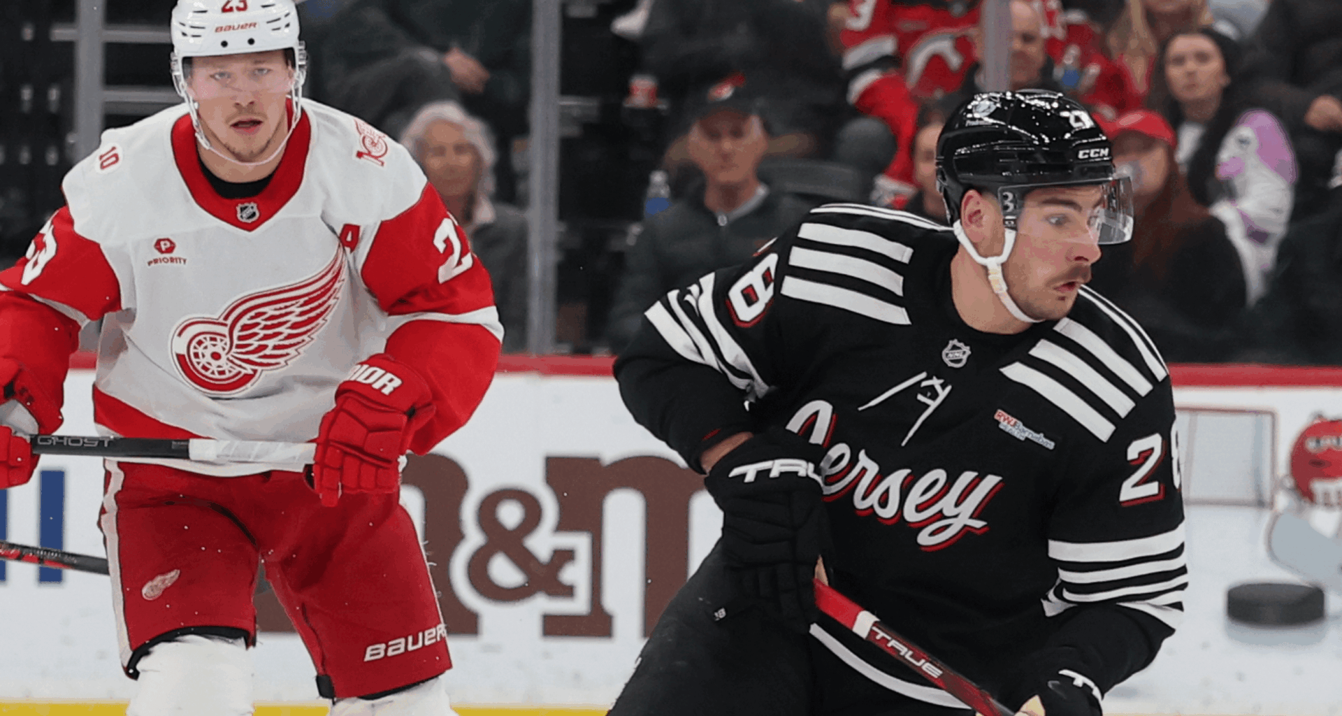 Timo Meier of the NJ Devils