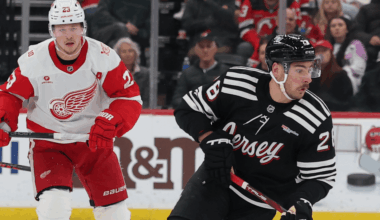 Timo Meier of the NJ Devils