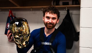 Sorokin Gets Second Iron Man Mask After Shutout