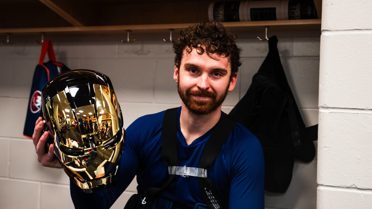 Sorokin Gets Second Iron Man Mask After Shutout