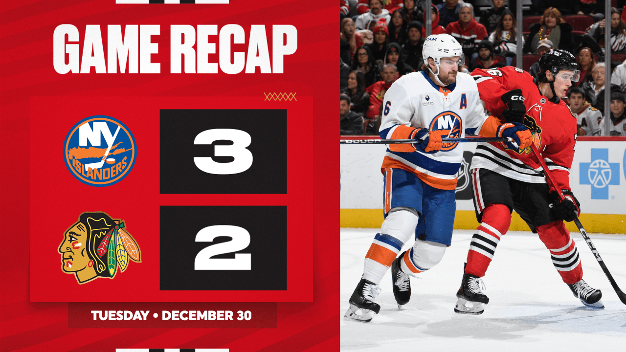 Game Highlights | Blackhawks vs. Islanders