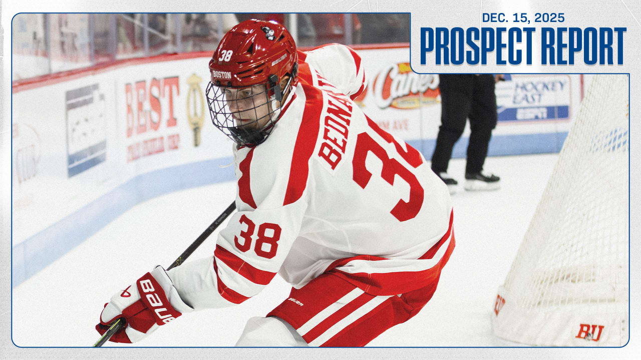 Islanders Prospect Report: Dec. 15, 2025