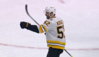 Kastelic Gives Boston Lead in Second