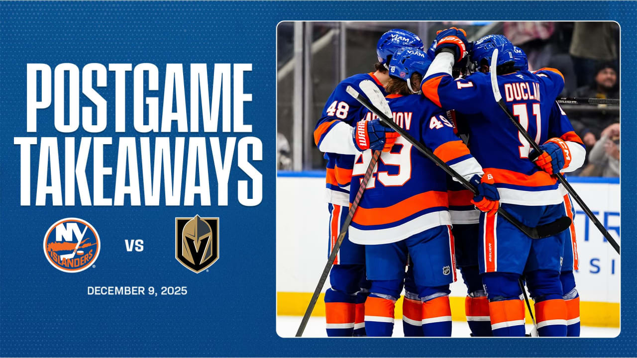 Takeaways: Islanders Edge Knights 5-4 in Shootout Win