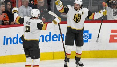 7 Observations: The Captain Lifts Golden Knights Past Flyers in OT