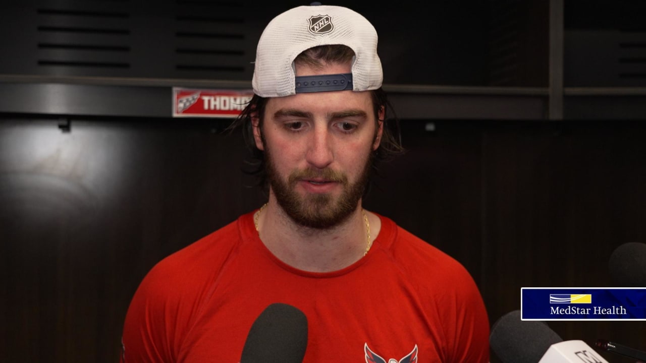 Logan Thompson | Postgame | Washington Capitals