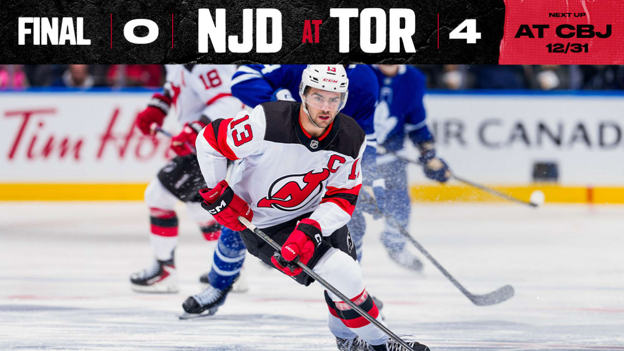 Devils Left Looking for Answer in Toronto | GAME STORY