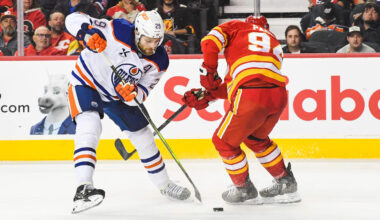 PROJECTED LINEUP: Oilers at Flames