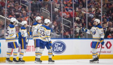 Alex Tuch's overtime goal lifts Sabres over Oilers, snapping losing streak :: WRAL.com