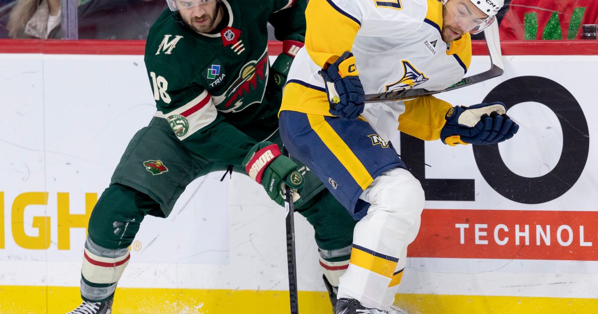 Steven Stamkos scores in OT to give the Predators a 3-2 win over the Wild :: WRAL.com