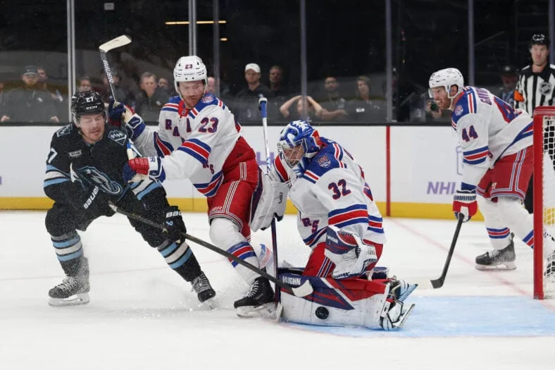 NHL: New York Rangers at Utah Mammoth