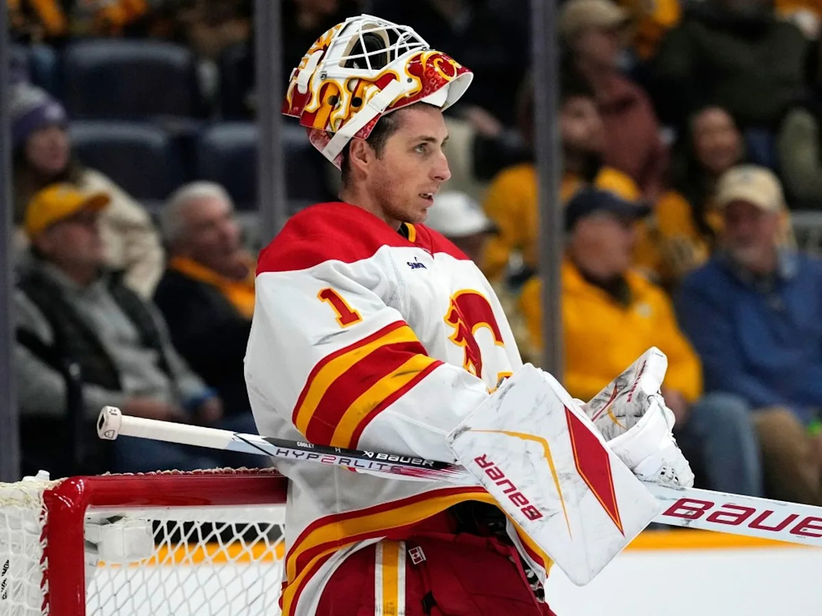 Flames sign goalie Devin Cooley to two-year extension