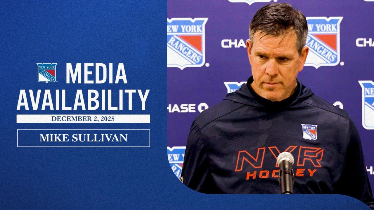 Pregame: Mike Sullivan | New York Rangers