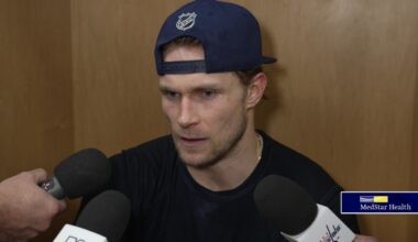 Jakob Chychrun | Postgame | Washington Capitals