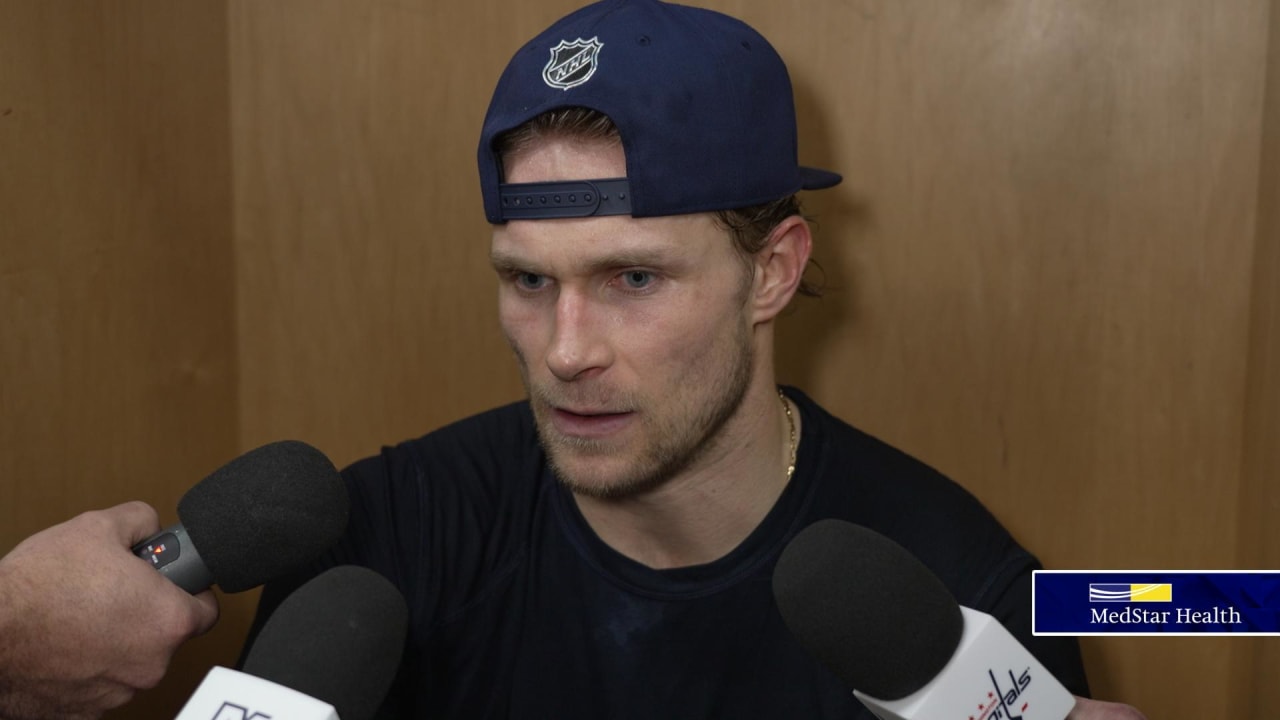 Jakob Chychrun | Postgame | Washington Capitals