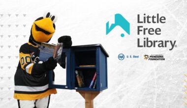 Penguins Foundation and U. S. Steel Partner to Launch “Little Free Libraries” Throughout the Pittsburgh Region