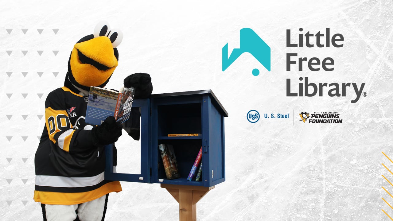 Penguins Foundation and U. S. Steel Partner to Launch “Little Free Libraries” Throughout the Pittsburgh Region